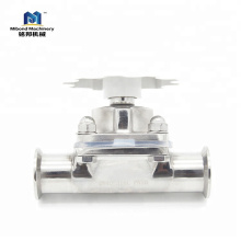 Factory Price Stainless Steel 304/316L Sanitary diaphragm valve